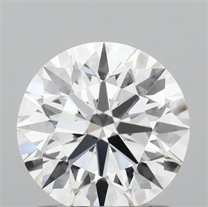 Picture of Lab Grown Diamond 1.09 Carats, Round with Ideal Cut, D Color, VS1 Clarity and Certified by IGI