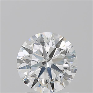 Foto Diamante Natural 2.08 quilates, Redondo , Color I, claridad SI2 y certificado GIA de