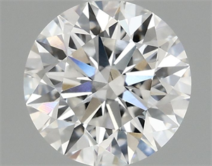 Picture of Lab Grown Diamond 1.04 Carats, Round with Excellent Cut, E Color, VS2 Clarity and Certified by IGI