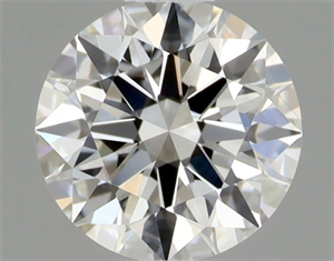 Picture of Natural Diamond 0.50 Carats, Round with Excellent Cut, H Color, VVS2 Clarity and Certified by GIA