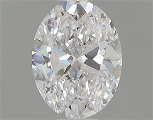 Foto Diamante Natural 0.70 quilates, Ovalado , Color D, claridad SI2 y certificado GIA de