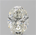 Diamante Natural 2.21 quilates, Ovalado , Color J, claridad VS2 y certificado GIA