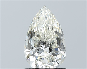 Foto Diamante Natural 1.08 quilates, De pera , Color H, claridad VS1 y certificado GIA de