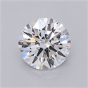 Del inventario de diamantes de laboratorio, 1.00 quilates, Redondo , Color D, claridad VS2 y certificado IGI