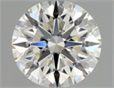 Diamante Natural 0.44 quilates, Redondo , Color J, claridad IF y certificado GIA