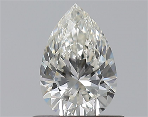 Foto Diamante Natural 0.51 quilates, De pera , Color I, claridad VVS2 y certificado GIA de