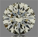 Diamante Natural 0.42 quilates, Redondo , Color M, claridad VVS1 y certificado GIA