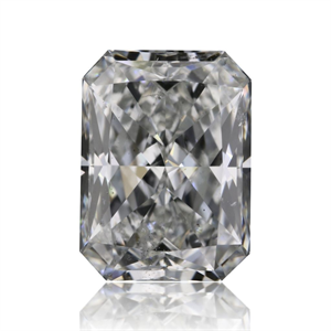 Picture of Natural Diamond 1.01 Carats, Radiant with  Cut, H Color, SI2 Clarity and Certified by GIA