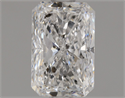 Natural Diamond 1.01 Carats, Radiant with  Cut, E Color, SI2 Clarity and Certified by HRD