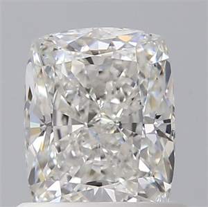 Foto Diamante Natural 0.91 quilates, Del cojín , Color G, claridad SI1 y certificado GIA de