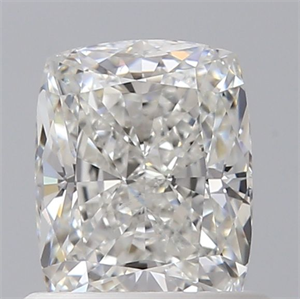 Foto Diamante Natural 0.91 quilates, Del cojín , Color G, claridad SI1 y certificado GIA de