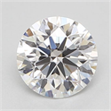 Diamante Natural 0.43 quilates, Redondo , Color E, claridad VVS1 y certificado GIA