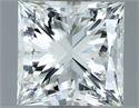 Diamante Natural 1.51 quilates, Princesa , Color H, claridad VS1 y certificado IGI
