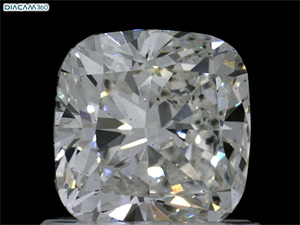 Foto Diamante Natural 1.01 quilates, Del cojín , Color G, claridad SI1 y certificado GIA de