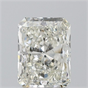 Natural Diamond 1.00 Carats, Radiant with  Cut, J Color, SI2 Clarity and Certified by GIA