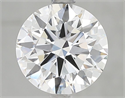 Del inventario de diamantes de laboratorio, 2.59 quilates, Redondo , Color E, claridad VS1 y certificado IGI
