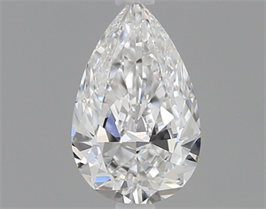 Picture of Natural Diamond 0.50 Carats, Pear with  Cut, D Color, VS1 Clarity and Certified by GIA