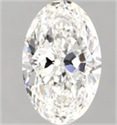 Natural Diamond 2.01 Carats, Oval with  Cut, F Color, SI1 Clarity and Certified by GIA