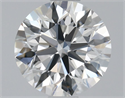 Diamante Natural 0.80 quilates, Redondo , Color F, claridad IF y certificado GIA