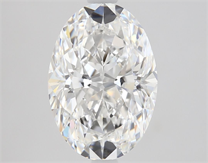 Foto Diamante Natural 2.51 quilates, Ovalado , Color E, claridad VS1 y certificado GIA de