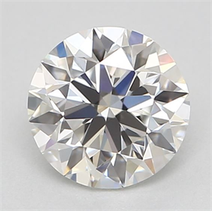 Foto Diamante Natural 0.50 quilates, Redondo , Color G, claridad IF y certificado GIA de