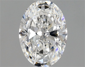 Picture of Natural Diamond 0.53 Carats, Oval with  Cut, E Color, VS2 Clarity and Certified by GIA