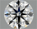 Natural Diamond 0.91 Carats, Round with Very Good Cut, D Color, VS2 Clarity and Certified by GIA