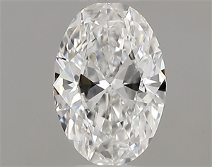 Picture of Natural Diamond 0.53 Carats, Oval with  Cut, F Color, VVS1 Clarity and Certified by GIA
