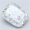 Diamante Natural 3.52 quilates,  , Color E, claridad VVS2 y certificado GIA
