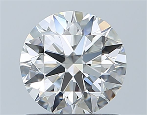 Picture of Natural Diamond 0.90 Carats, Round with Excellent Cut, G Color, VS1 Clarity and Certified by GIA