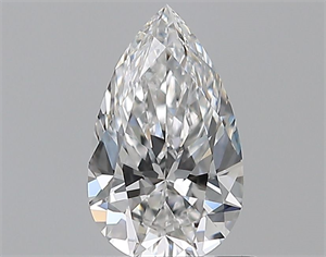 Foto Diamante Natural 0.73 quilates, De pera , Color E, claridad VVS2 y certificado GIA de