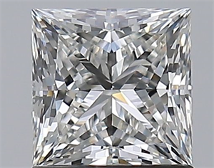 Picture of Natural Diamond 1.22 Carats, Princess with  Cut, H Color, VS1 Clarity and Certified by GIA