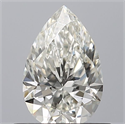 Diamante Natural 0.52 quilates, De pera , Color F, claridad VVS1 y certificado IGI
