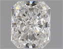 Natural Diamond 0.80 Carats, Radiant with  Cut, F Color, VS1 Clarity and Certified by GIA