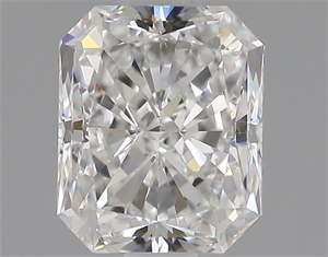 Picture of Natural Diamond 0.80 Carats, Radiant with  Cut, F Color, VS1 Clarity and Certified by GIA