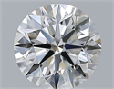 Diamante Natural 2.52 quilates, Redondo , Color H, claridad VVS1 y certificado GIA
