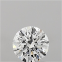 Lab Grown Diamond 1.01 Carats, Round with Ideal Cut, E Color, VVS1 Clarity and Certified by IGI