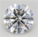 Lab Grown Diamond 4.02 Carats, Round with Ideal Cut, F Color, VS2 Clarity and Certified by IGI