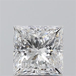 Foto Diamante Natural 1.33 quilates, Princesa , Color D, claridad VVS2 y certificado GIA de