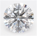 Del inventario de diamantes de laboratorio, 4.01 quilates, Redondo , Color D, claridad IF y certificado IGI