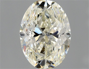 Picture of Natural Diamond 1.01 Carats, Oval with  Cut, K Color, SI2 Clarity and Certified by GIA