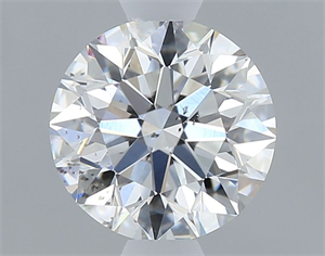 Picture of Natural Diamond 0.71 Carats, Round with Excellent Cut, F Color, SI1 Clarity and Certified by GIA