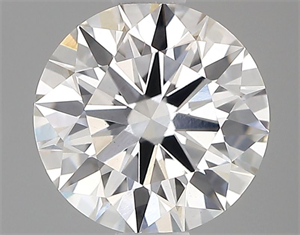 Picture of Lab Grown Diamond 1.05 Carats, Round with Ideal Cut, E Color, VS1 Clarity and Certified by IGI