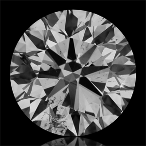 Foto Diamante Natural 0.96 quilates, Redondo , Color F, claridad SI2 y certificado GIA de