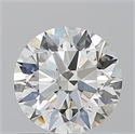Natural Diamond 1.01 Carats, Round with Excellent Cut, J Color, SI1 Clarity and Certified by GIA