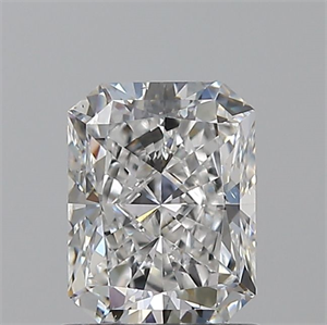 Picture of Natural Diamond 1.00 Carats, Radiant with  Cut, E Color, VS2 Clarity and Certified by GIA