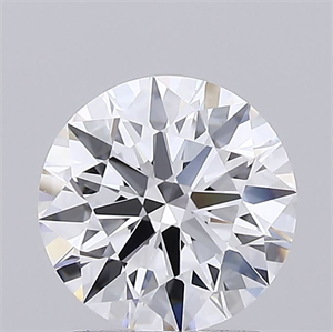 Picture of Lab Grown Diamond 1.51 Carats, Round with Ideal Cut, D Color, IF Clarity and Certified by IGI