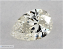 Diamante Natural 0.40 quilates, De pera , Color J, claridad VS1 y certificado GIA