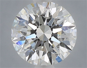 Picture of Lab Grown Diamond 1.50 Carats, Round with Excellent Cut, D Color, VVS2 Clarity and Certified by IGI