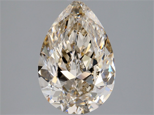 Picture of Natural Diamond 2.01 Carats, Pear with  Cut, K Color, VVS2 Clarity and Certified by HRD